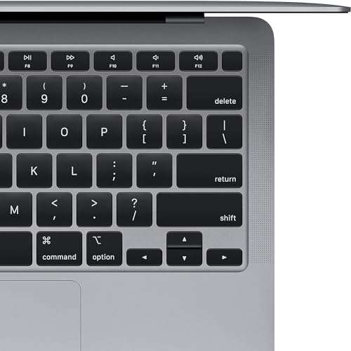 2020 Apple MacBook Air Laptop: Apple M1 Chip, 13” Retina Display, 8GB RAM, 256GB SSD Storage, Backlit Keyboard, FaceTime HD Camera, Touch ID. Works with iPhone/iPad; Space Gray with AppleCare+ (3 Years) 3