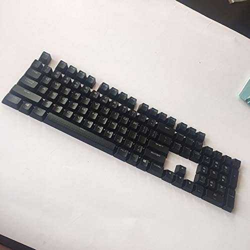 Suitable for Corsair Strafe RGB mk.2 K70 K68 K63 K65 K95 K90 Keyboard keycap, 104 Keys. Spare keycaps for Mechanical Gaming Keyboard 2