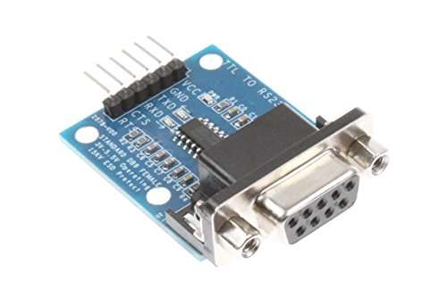 NOYITO TTL to RS232 Module TTL RS232 Male Female Mutual Conversion Module Serial Level Conversion to SP232 TTL Serial Port Communicates with RS232 Level Device 15KV ESD Protect (Female) 1