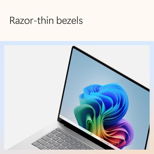 Microsoft New Surface Laptop (7th Edition) - Windows 11 Home Copilot + PC - 15” LCD PixelSense Touchscreen - Qualcomm Snapdragon X Elite (12 Core) - 16GB RAM - 256GB SSD - Platinum - ZHG-00023 2