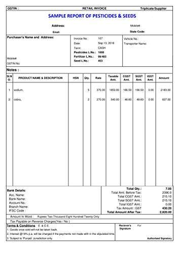 BILL SMART - Billing & Inventory Management Software For Pesticides Business 2
