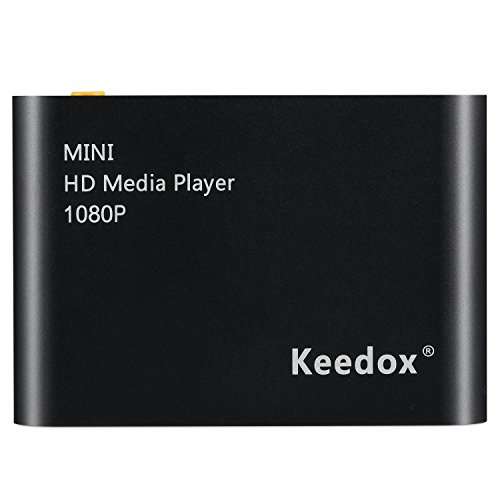 Keedox® Mini Multi Media Player Upscaling Full HD 1080P HDMI/AV Out SDHC MKV AVI RMVB RM for HDTV with Remote Control 6