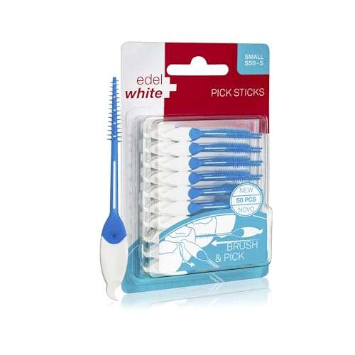 edel+white Pick Dental Sticks Small SSS-S - 50 Pack 1