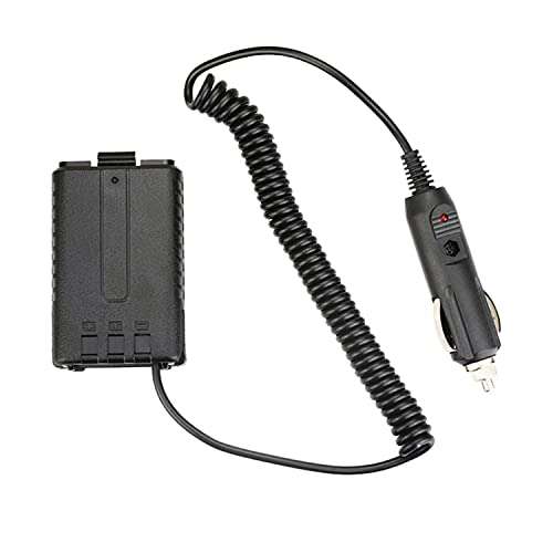 Shop Love Battery Eliminator Car Charger for BaoFeng Two Way Radio Li-ion Battery Pack UV-5R/UV-5R+/UV-5RA/UV-5RA+/UV-5RB/UV-5RC/UV-5RD/UV-5RE/UV-5RE Plus 1