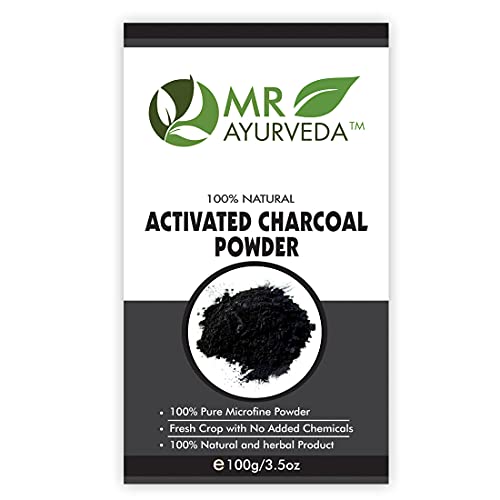 MR Ayurveda Multani Mitti Powder, Tulsi Powder & Activated Charcoal Powder -Set of 3 (100 Grams Each) 3