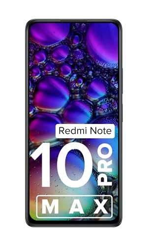 Redmi Note 10 Pro Max (Dark Night, 6GB RAM, 128GB Storage) -108MP Quad Camera | 120Hz Super Amoled Display 1