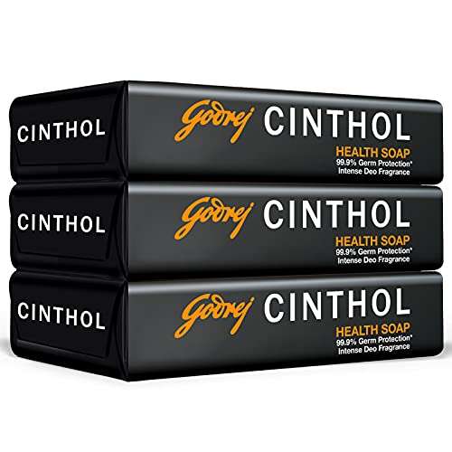 Cinthol Health+ Bath Soap, 100g (Pack of 3) - 99.9% Germ Protection & Insta Deo Fragrance 2