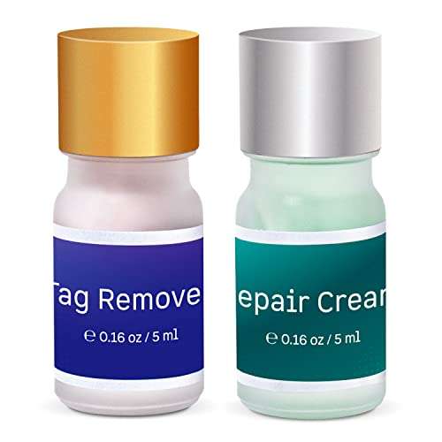 Skin Tag Removal Treatment-Skin Tag Remover-Made of Natural Plant Extracts-Simple and Easy to Apply Skin Tag Remover & Mole Corrector and Repair Lotion Set 2