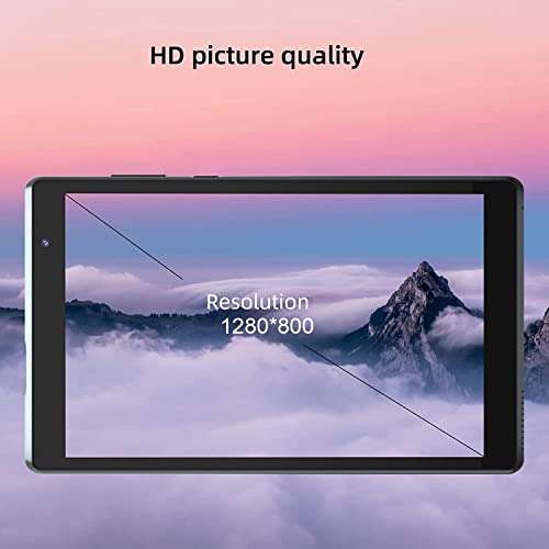 Android Tablet 8 inch, Android Tableta 32GB Storage Support 512GB SD Expansion Tablets PC, 1280x800 IPS HD Touchscreen Dual Camera Tablets, Support WiFi, Bluetooth, 4300 mAh Battery Tab. 5