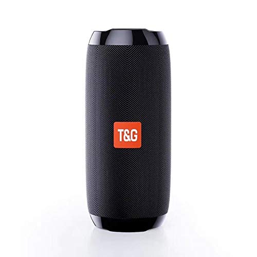 TG117 BT Outdoor Speaker Waterproof Portable Wireless Column Loudspeaker Box with TF Card FM Radio (Black) 1
