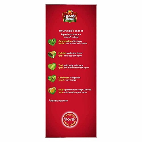 Red Label Natural Care Tea, With 5 Ayurvedic Ingredients, 500 Grams, Ginger 5