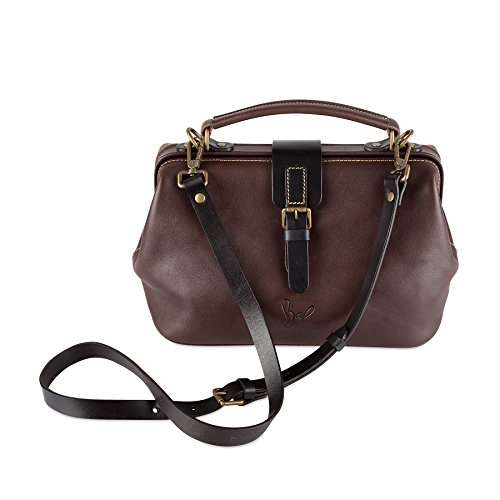 Rohit Bal Foldover Leather Handbag for Women 5