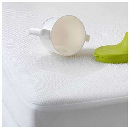 IKEA Mattress Protector, White, 60x120 cm (23 5/8x47 1/4") 5