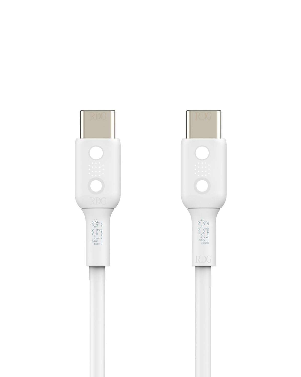 RDG CMF Type-C to C Cable With Super Fast Charging & Data Transfer Compatible With CMF Phone 1(White) 1