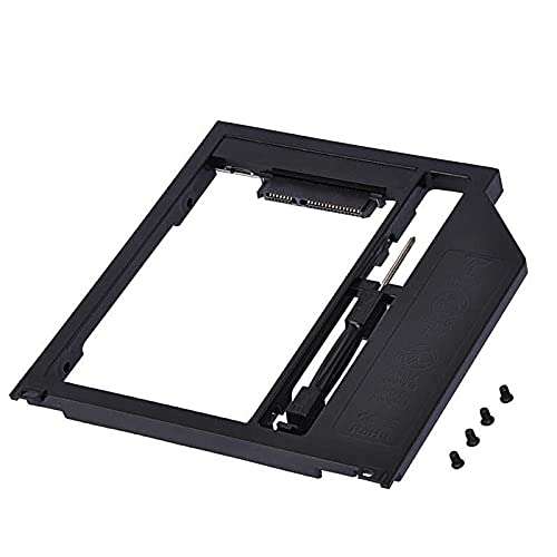 Witamy SATA 2nd Optical Bay 2.5'' Hard Drive | Hard Disk | HDD | SSD Caddy for 9.5mm Unibody Apple MacBook Pro A1278, A1286, A1297 CD/DVD-ROM 3