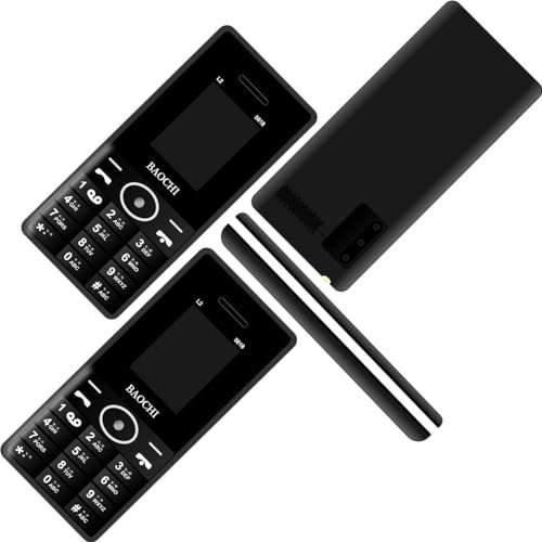 Keypad Phone with Big Screen | Basic Mini Phone Keypad | FM Radio Bluetooth, Vibration Mode, 3000mAh Battery Backup, Dual Sim, Auto call recording, 1.8" Display Featured Phone | 3 Months Warranty 3