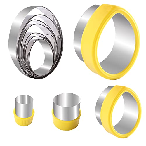 Easter Egg Cookie Cutter Set - 11 Piece Eggs Shaped Stainless Steel Cookie Cutters Mold for Fondant Biscuits Sandwich Pancake (Assorted Sizes) 1