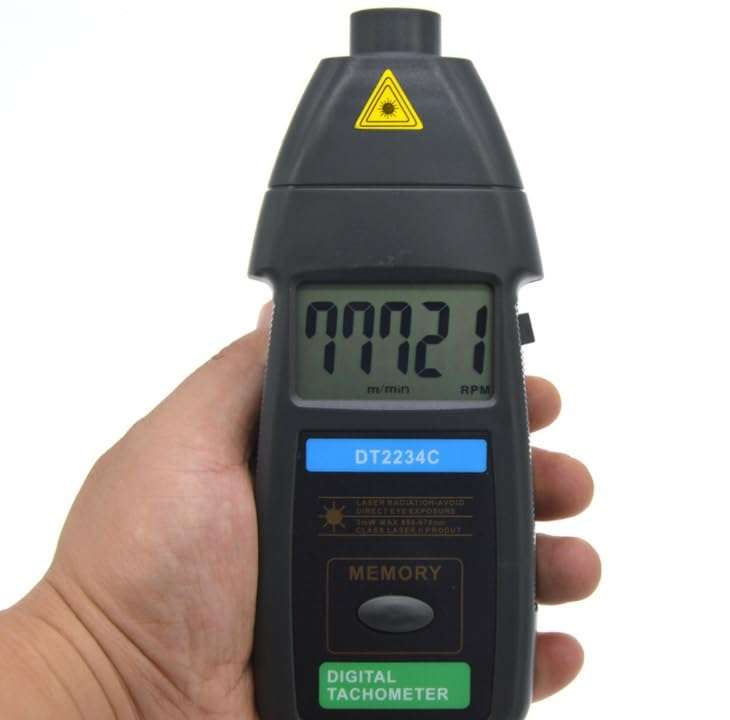 Generic SE188 Digital Laser RPM Tachometer 4