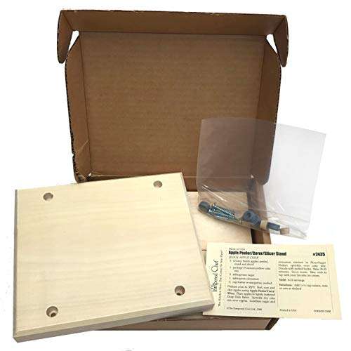 The Pampered Chef Wood Stand, for use with the Apple Peeler/Corer/Slicer 1