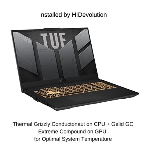 HIDevolution ASUS TUF Gaming F17 FX707ZM 17.3" FHD 144Hz, 1.7 GHz i7-12700H, RTX 3060, 64 GB 4800MHz RAM, 4 TB PCIe SSD, Windows 11 Pro 2