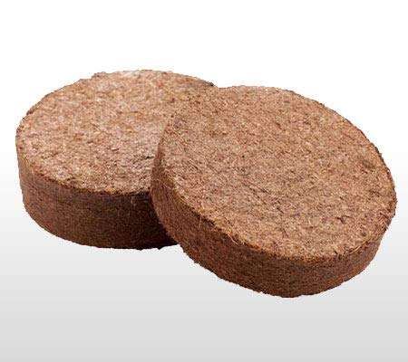 CRODOR Unique Plastic Cocopeat Pellets Seed Starting Plugs (Brown), Pack of 5 6