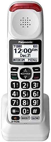 Panasonic KX-TGM420W + (1) KX-TGMA44W Amplified Cordless Phone with Digital Answering Machine and Voice Volume Booster upto 40 dB (2 Handsets) 5