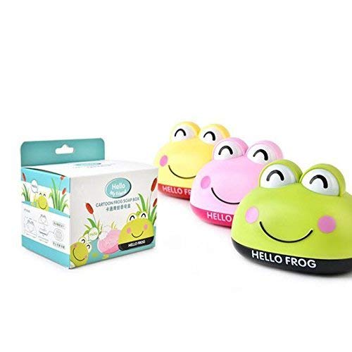 Baby House Hello Frog Soap Dish Green 3