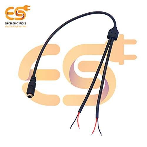 Electronic Spices Combo of Xh-w1209 Temperature Controller Thermostat Module With Probe, 3 Inch 12v Dc Exhaust Cooling Fan, 3.5mm Female Jack With 2 Connection and 12v 1a Dc Power Supply Adapter 6