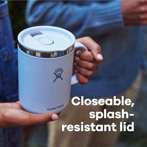 Hydro Flask Coffee Mug – Insulated Stainless Steel, Non Spill, Leak Proof Travel Mug 24 Oz Black 4