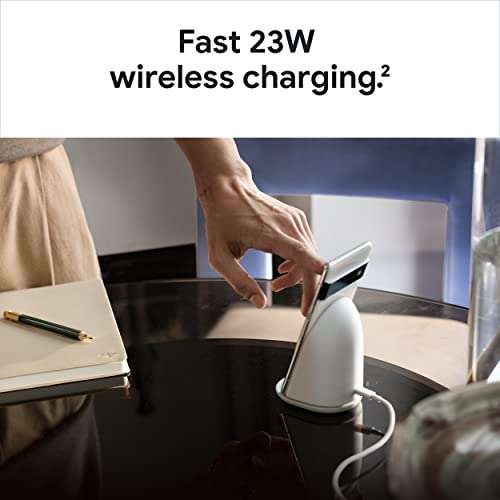 Google Pixel Stand (2nd Gen) - Wireless Charger - Fast Charging Pixel Phone Charger - Compatible with Pixel Phones and Qi Certified Devices 3