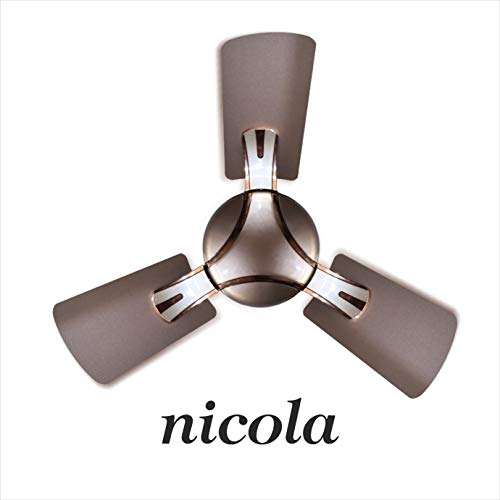 Havells Ventil Air DX 250mm Exhaust Fan (White) Nicola 600mm High Performance at Low Voltage (HPLV) Ceiling Fan (Bronze Copper) 6