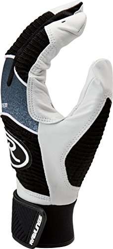 Rawlings Workhorse 950 Series Adult Batting Gloves,Black,Large 3