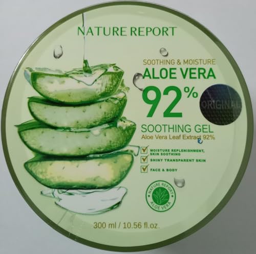 Nature Republic Soothing & Moisture Aloe Vera 92% Soothing Gel 300ml/10.56oz 2