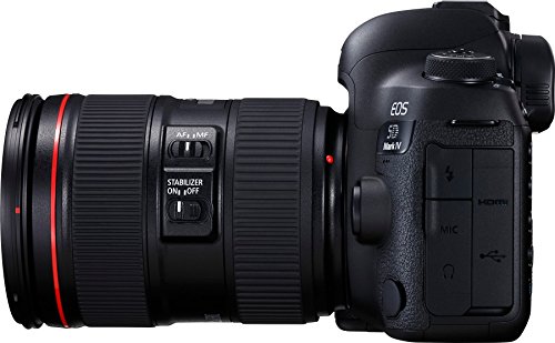 Canon EOS 5D Mark IV 30.4 MP Digital SLR Camera (Black) + EF 24-105mm is II USM Lens Kit 4