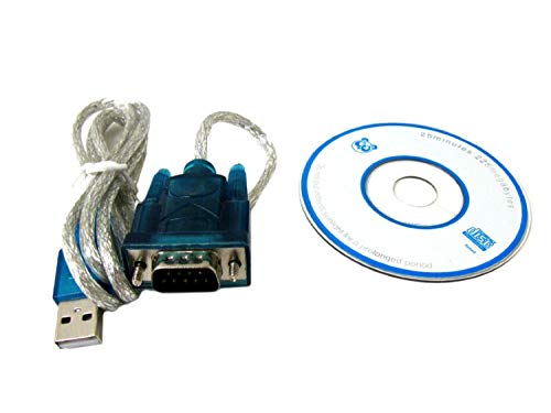 Oraima Usb To Rs-232 Cable Adapter Usb To Rs232 Serial Cable Converter Adapter Rs232 Serial 9 Pin To Usb Cable Converter Adapter, Multi-coloured 3