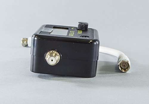Analog Satellite Signal Finder Strength Meter with LNB to REC Connector and dB Level Control 6