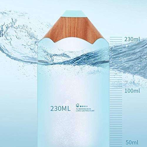 HOMEICE Pencil Humidifier USB Ultrasonic Aromatherapy Air Humidifier || LED Light Aroma Diffuser Mist Maker Fogger Mini Car Air Purifier (Multi Colour) 6