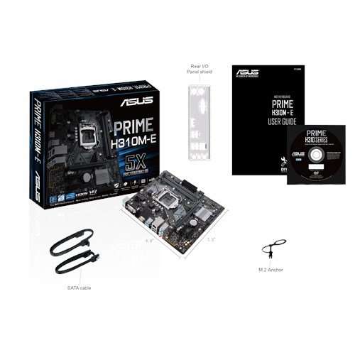 Asus Prime H310M-E Intel_ H310 LGA 1151 (Socket H4) Micro ATX 4