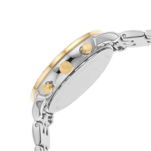 Fossil Neutra Analog Women's Watch ES5216 (Mother of Pearl Dial Gold Colored Strap) 5