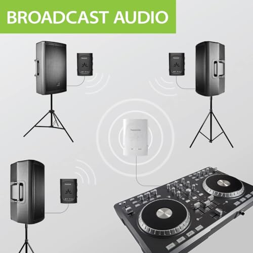 Avantree Audiplex Set with 1 More Add-on Receiver Bundle, Long Range & Low Latency for TV, AV Receivers, Projectors, Broadcast, and Church 5
