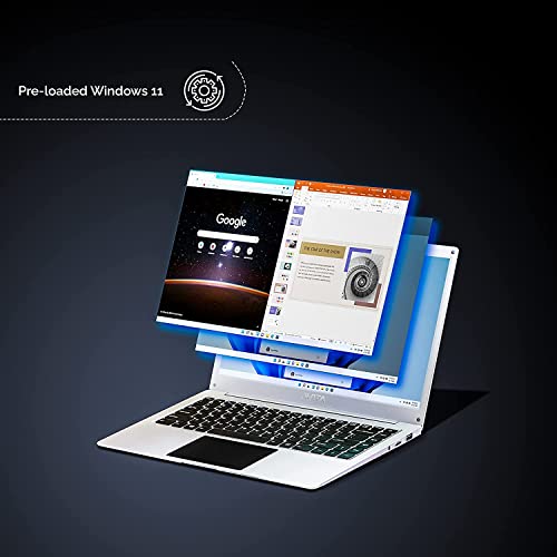 AVITA SATUS S111 NU14A1INC43PN-CS 14.1 FHD (35.81cms) Laptop (Intel Celeron N4020/4GB/128GB SSD/FHD Display/Windows 11 Home/Intel UHD Graphics), Cloud Silver 3