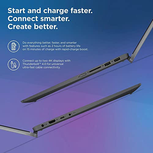 Lenovo 14" Touchscreen Convertible 2-in-1 Laptop (IdeaPad Flex 5i) | 4GB DDR4 128GB NVMe SSD | FHD IPS Display | Intel Core i3-1115G4 | Win11 Home | USB-C | Gray | Thin & Lightweight 3