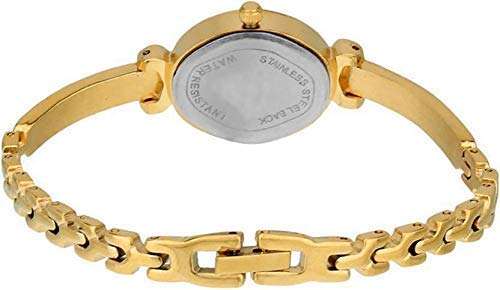 Radhe Creation Combo Pack 3 Designer Stylish White-Black Dial Golden Bangle Watch Watch - for Girls 3