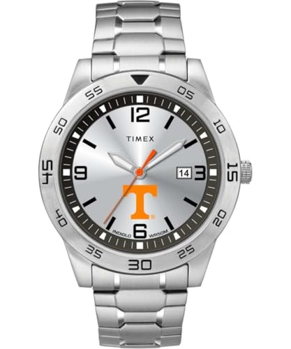 Timex Tribute Men's Collegiate Citation 42mm Watch – Tennessee Volunteers with Stainless Steel Expansion Band 4