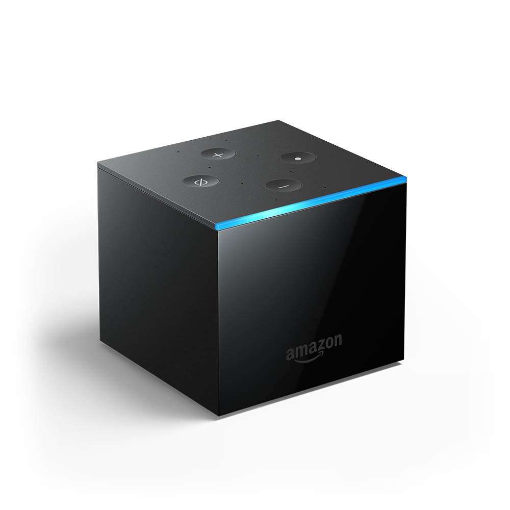 Fire TV Cube, Hands-free streaming device with Alexa, 4K Ultra HD, includes Alexa Voice Remote 1