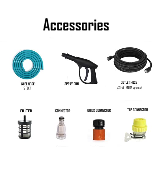 MATIES Electric 600W Water Pressure Washer Household Cleaning/Car Washer Gun for Vellfire-Toyota-2020 6