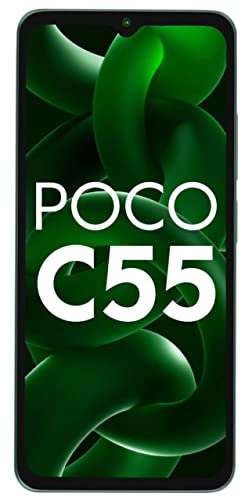 POCO C55 (Forest Green, 4GB RAM, 64GB Storage) 1