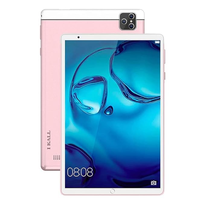 IKALL N17 4G Tablet | 1.6 Ghz Octa Core Processor | 3 GB RAM, 32 GB ROM Expandable Upto 128 GB | 8 inch HD Display (20.32 cm) | Dual Sim, Cellular Volte/LTE, WiFi Calling - (Rose Gold) 3