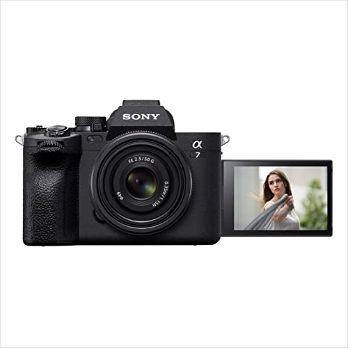 Sony Alpha ILCE-7M4K Full-Frame Hybrid Camera 33MP Interchangeable-Lens Mirrorless Camera with 28-70mm Digital Zoom Lens (4K 60P Video Recording, Real-Time Eye AF for Humans, Birds, Animals) - Black 1