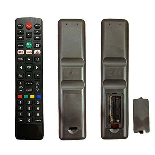 MASE® CH.UN176 Compatible Remote Control with Croma/JVC/Beston/Vise/Akai and Many More Assemble Smart Led TV (Before Order Must Read Description) 3